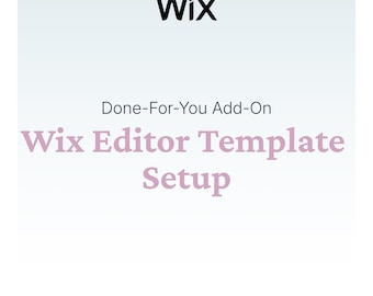 Servicio de configuración de plantillas Wix • Configuración de sitio web lista para usar en 48 horas