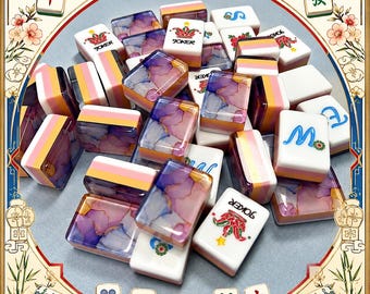 Mahjong Set Fairly Love Tiles| Complete 160 Piece American Mah Jongg