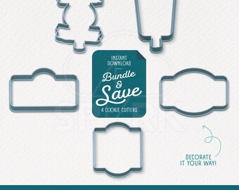 Farm Sign Plaque Cookie Cutter STL Bundle (Digital Download)