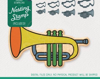 Cinco De Mayo Cookie Cutter & Nesting Stamp, STL Files for 3D Printing, Includes 4 Sizes