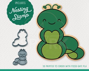 Ensemble d'emporte-pièces et d'estampes Caterpillar, disponible en 4 tailles