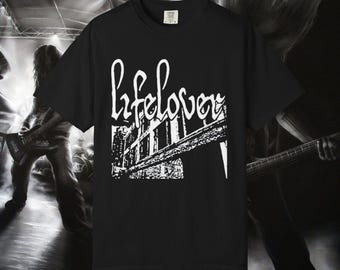 T-shirt Lifelover Band Music For Lovers Noir - Coton - Taille Normale - Personnalisable