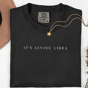 Waage-Shirt, Geschenk für Waage-Geborene, Geburtstagsgeschenk für Waage-Geborene, Astrologie-Shirt, Sternzeichen-T-Shirt, Horoskop-Geschenk für Astrologie-Fans
