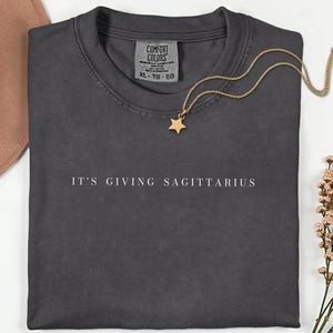 Sagittarius Shirt, Its Giving Sagittarius Zodiac Shirt, Astrology Birthday Gift, Horoscope Shirt, Star Sign Tee, Sagittarius Season Gift