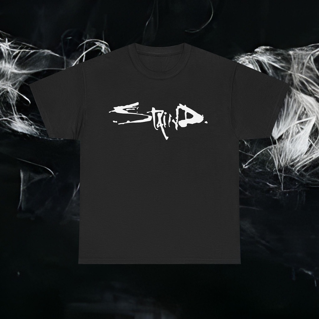 Staind Band T Shirt , Rock Music Shirt , Gift for Music Lover , Black ...