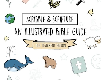 Old Testament Guide - Illustrated Bible Study, Colorful and Kid Friendly Learning Tool