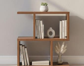 Moderner Beistelltisch | Nesting Couchtisch | Kundenspezifisches Design-Bücherregal | Stilvoller Zeitungsständer | Handmade Wohndekor