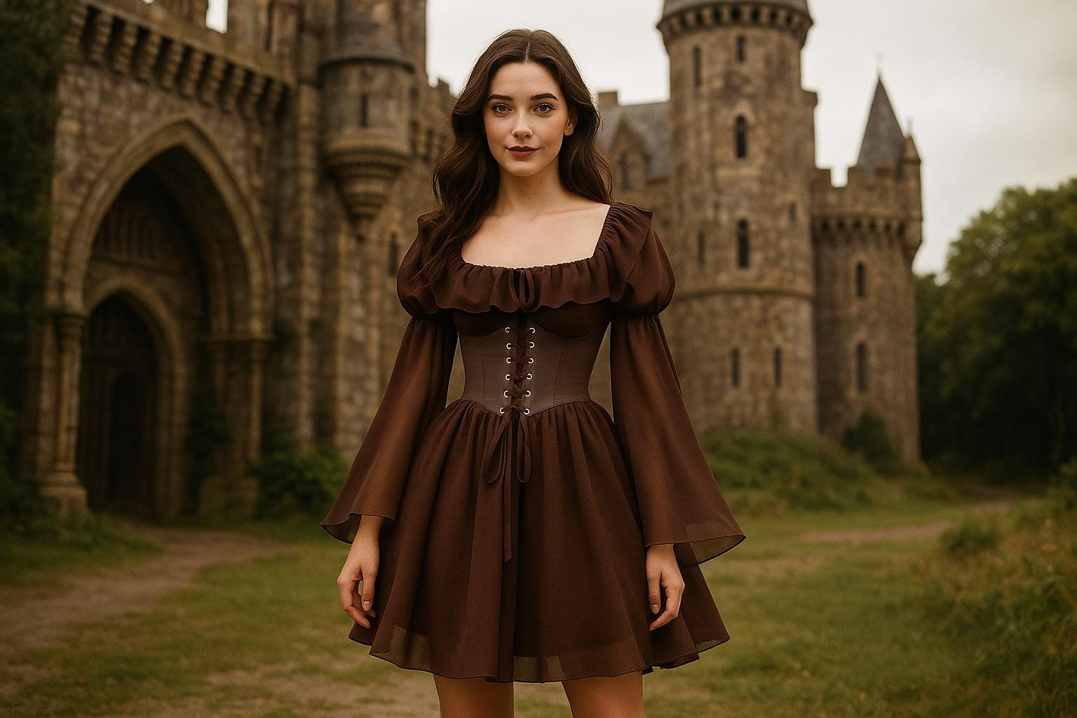 renaissance dress short Medieval Short Corset Dress, Ren Faire Mini Dress, Retro Renaissance Dress, Larp Costume for Womens, Gothic Style Dress
