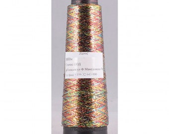 Black Lurex for Millinery and Crafting Vintage Lurex Thread Spool 457m 500 yrds