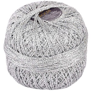 Silver lurex yarn -  Italia