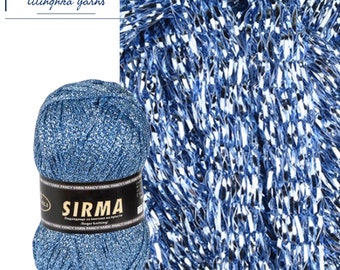 Gold Metallic Ribbon Yarn, Golden Glitter Lurex Lame Brocade Thread ...