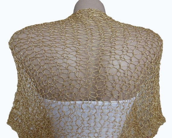 Silvery Golden Crochet Yarn Sparkling Metallic Kniting - Temu