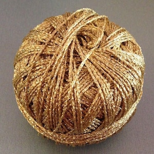 Gold Metallic Yarn 