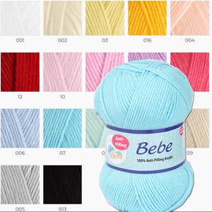 Acrylic Soft Anti-peeling Hypoallergenic Baby Yarn, Baby Blanket Knitting Yarn