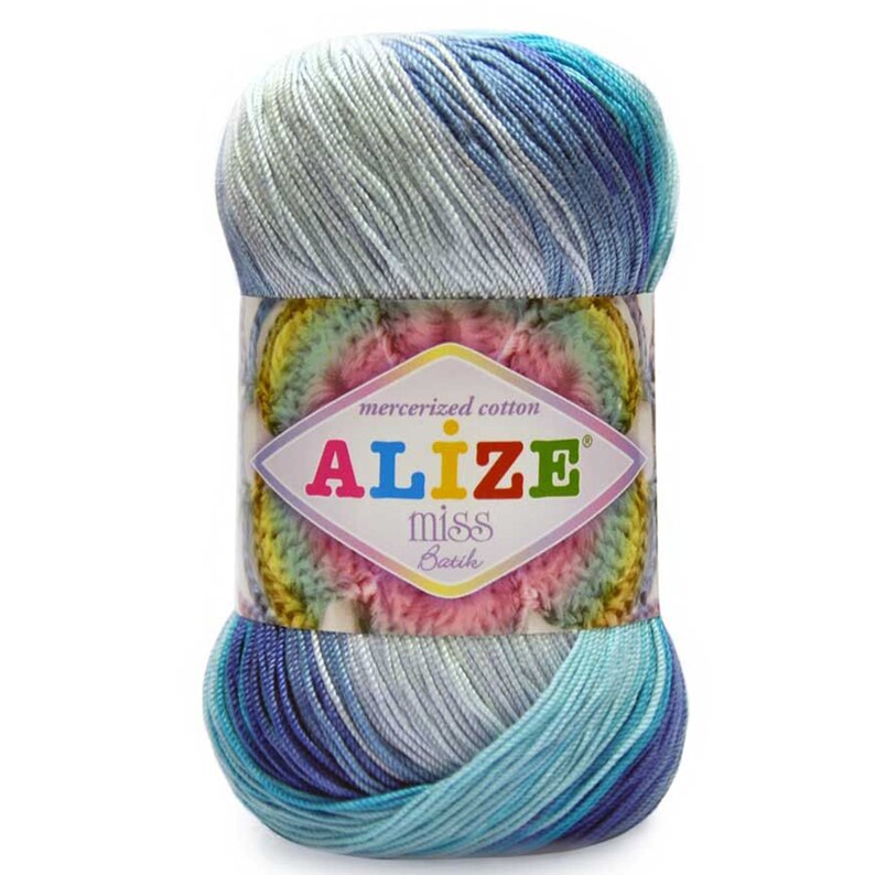Пряжа Ализе Мисс Батик 2132 Купить