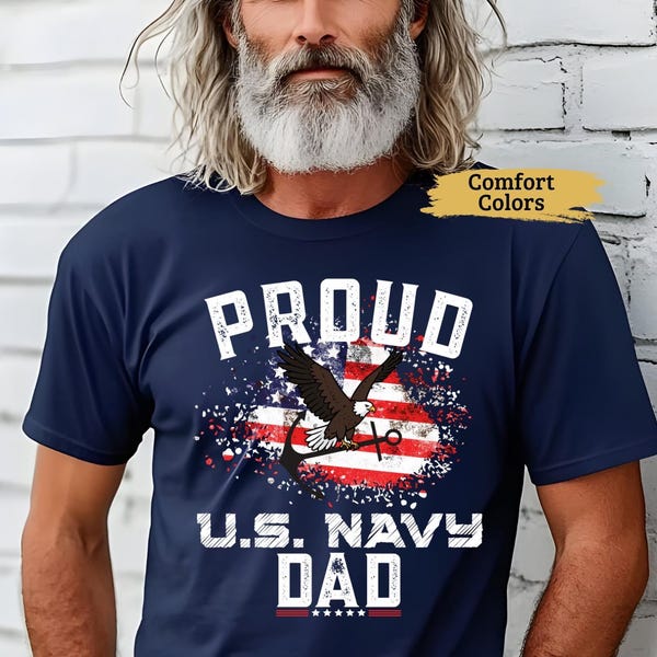 Personalized Navy Shirt, Custom Proud Navy Family Shirt, Navy Boot Camp Shirt, Military Family Shirt, Proud Family Military Shirt