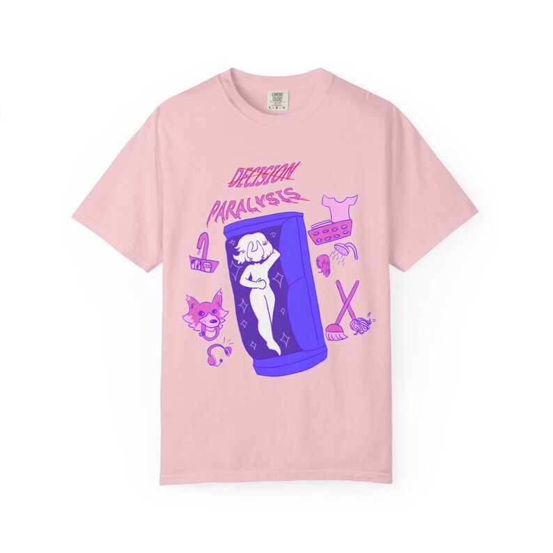 Decision Paralysis T-Shirt | Neurodivergent Graphic Tee, Executive Dysfunction T-shirt, Funny mental health gift, autism Blossom