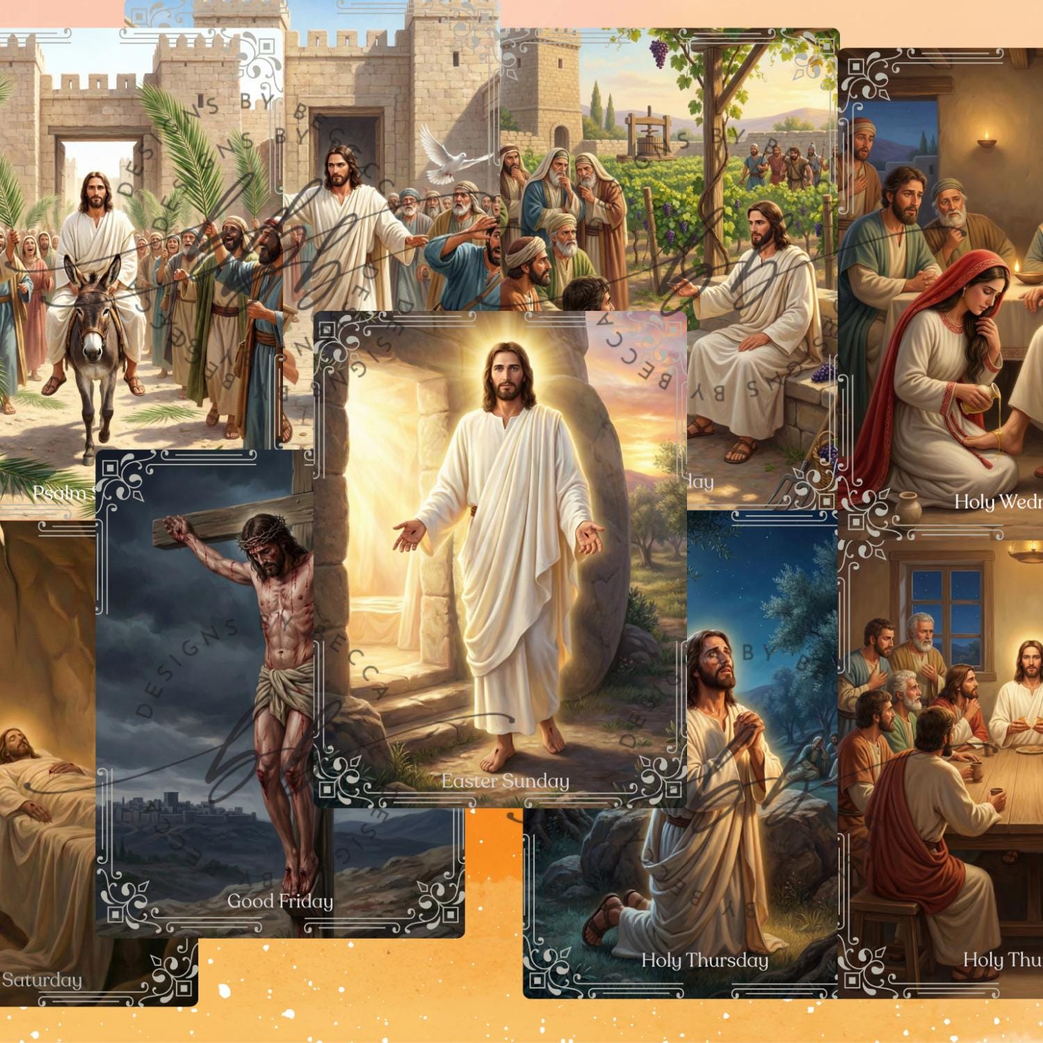 Holy Week Print Holy Week Printable - Etsy