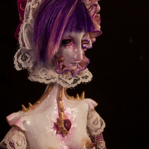 Reserved for Becki Graham OOAK Art Doll "Adela" Circus Performer Inspired Doll Last Installment