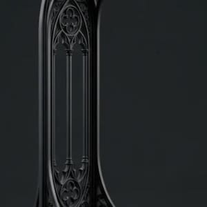 Gothic headphone holder ready for 3D printing STL file