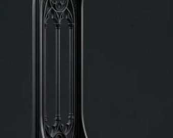 Gothic headphone holder ready for 3D printing STL file