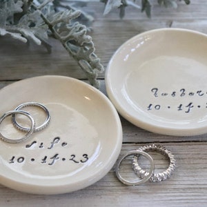 Bride to Be Gift, Ring Holder Gift Set, Bridal Shower Gift, Engagement or Wedding Gift, Husband and Wife Gift image 8