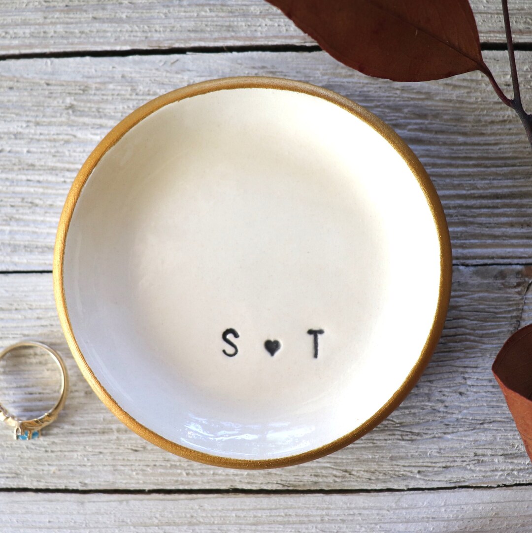 Ring Holder, Ring Dish, Wedding Ring Dish, Couples Gift, Wedding Gift ...