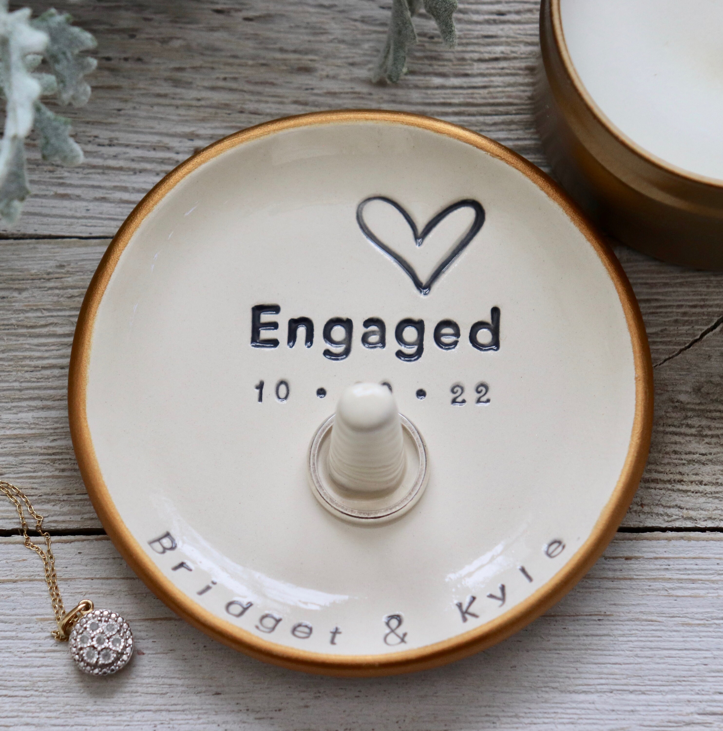 Personalized ring holder deals