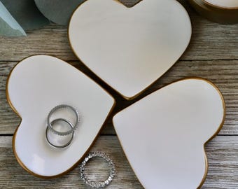 Keramische hartschotel, uniek bruidsmeisjescadeau of bruidsmeisjesvoorstel, bruidsdouchecadeau voor stam, geschenkverpakking