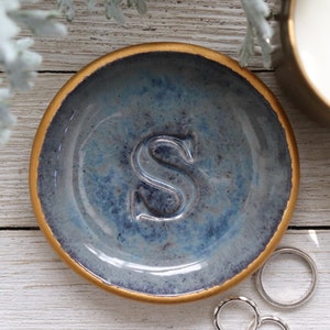 Ring Holder for Men, Ring Dish, Personalized Gift for Him, Monogram Ring Dish image 6