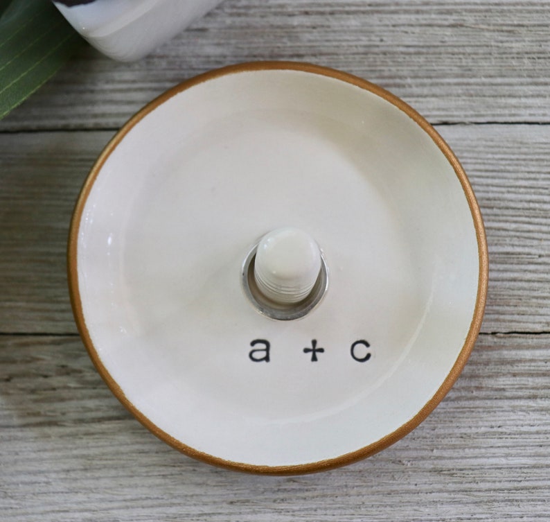 Ring Holder Ring Dish Engagement Ring Holder Wedding Ring Etsy