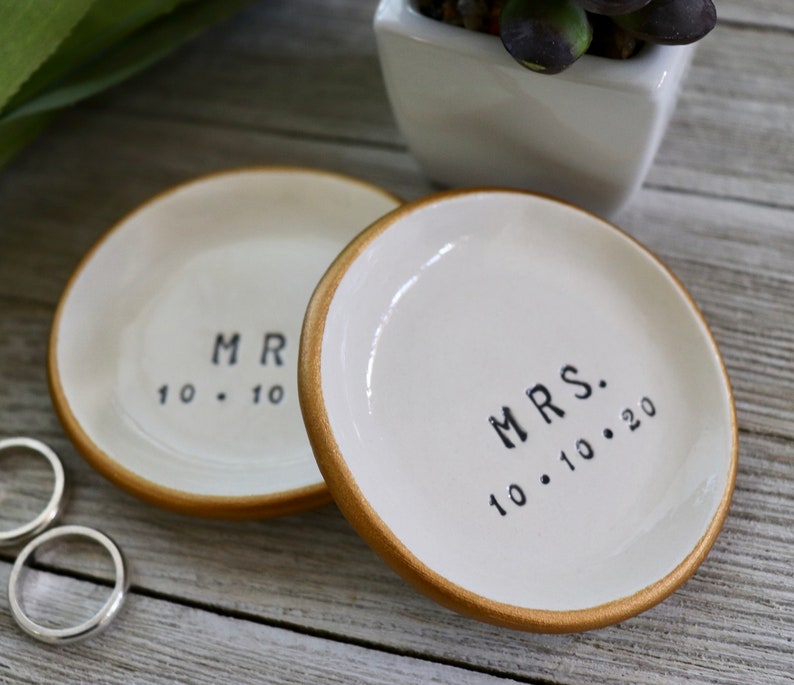 Ring Dish Ring Holder Engagement Gift Wedding Gift Bridal Etsy