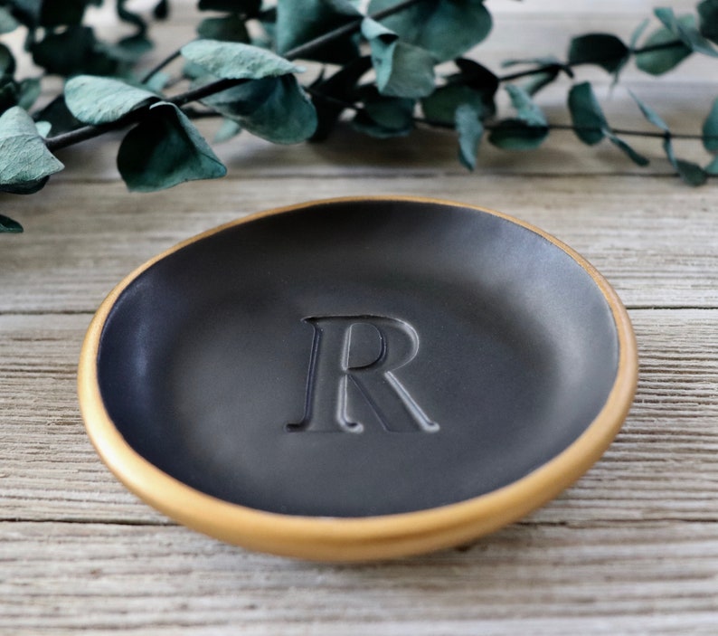 Mens Ring Dish, Mens Ring Holder, Gift for Father, Minimalist, Groom Gift, Groomsmen Gifts image 4