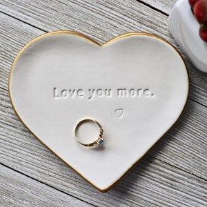 Heart, Gift, 9th Anniversary Gift, Gift for Her, Ring Holder, Girlfriend Gift, MADE TO ORDER image 4