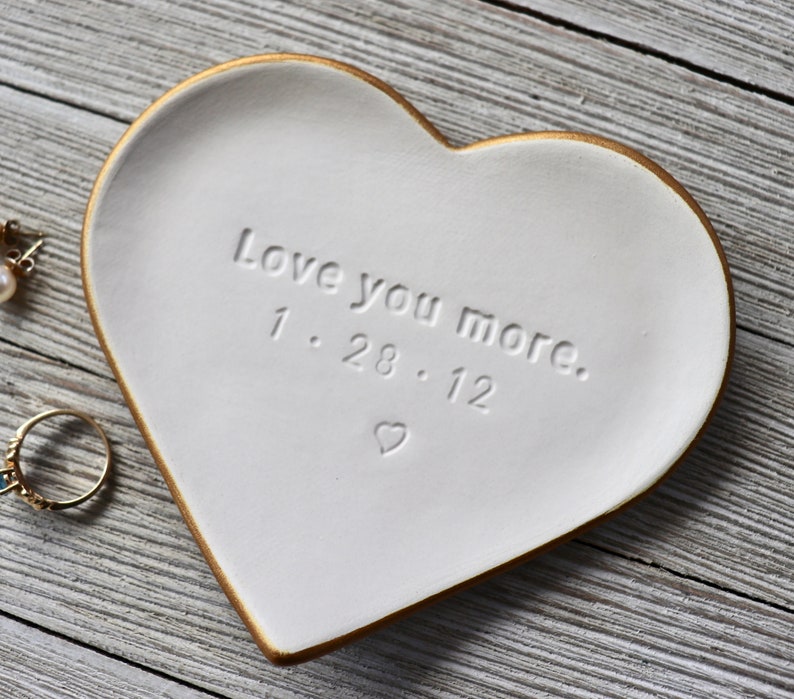 Heart, Gift, 9th Anniversary Gift, Gift for Her, Ring Holder, Girlfriend Gift, MADE TO ORDER image 8