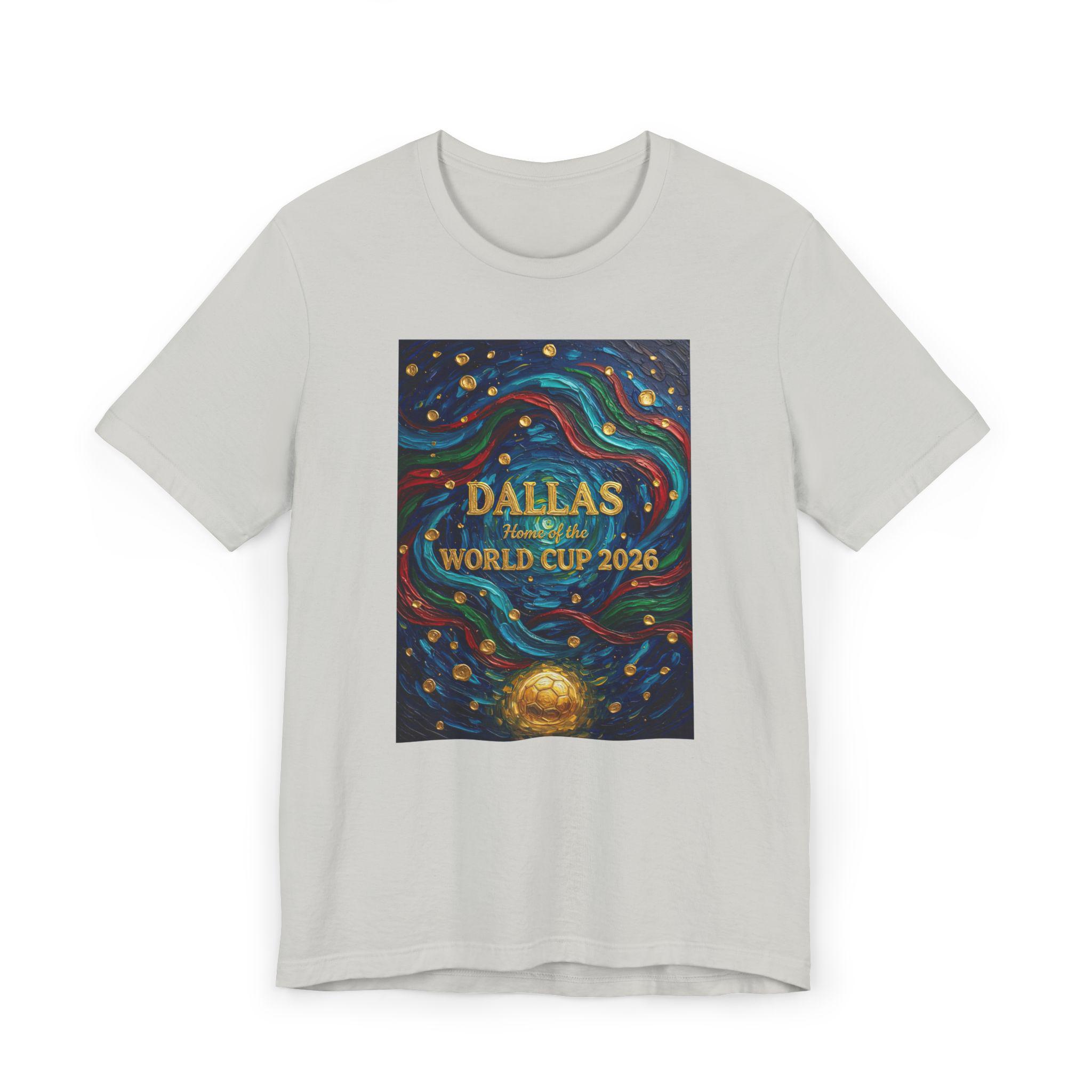 Dallas World Cup 2026 T-shirt | Soccer Ball Cosmos Design - Etsy