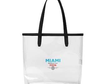 Clear tote bag Inspired by World Cup 2026 | Miami Stadium Approved