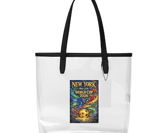 Clear tote bag New York Welcoming the World Cup 2026