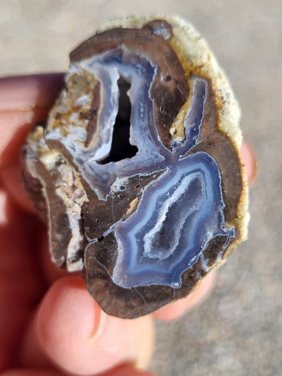 Dugway Geode Botryoidal & Calcite Crystal Formations - Etsy