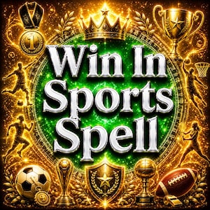 Win in Sports Spell, Win At Any Sports Competition, SPORTS WINNER SPELL, Perfect Athletic Performance, Star Player, Sport Spell