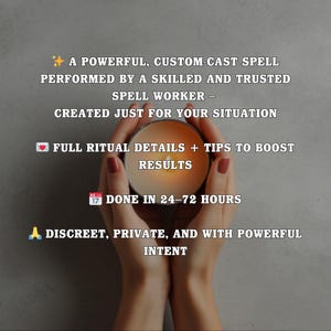 Avoidant Commitment Love Spell – Deep Romantic Pull, Strengthened Love Energy, Emotional Alignment Ritual, Fast Results image 3