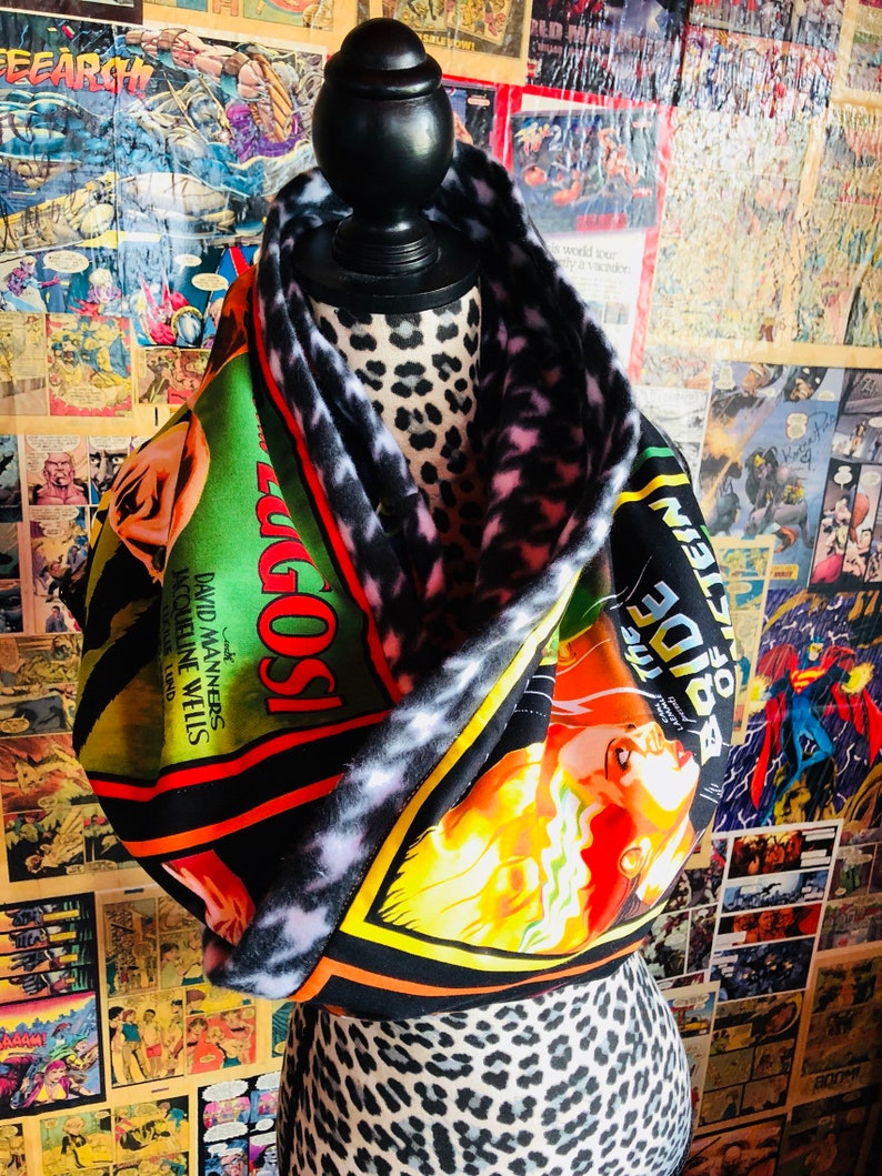 Classic Horror Movie Reel Infinity Scarf