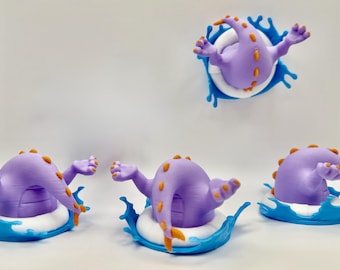 Figment Inspired 3D Printed Figure/magnet – Cruise Keepsake, Fish Extender Gift, Fairy Dust Surprise