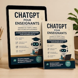 ChatGPT for Teachers – PDF Ebook | Save Time, Create Courses Quickly | AI Tools for Education | Prompt ChatGPT for Teachers