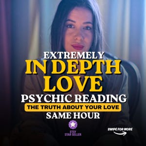 In-Depth Love Psychic Reading | Psychische Liebe Einsichten, Same Hour, Verborgene Gefühle, Seelenpartner & Twin Flame Klarheit, Beziehung Anleitung