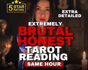 Same Hour Brutal Honest Tarot Legung | Kein Zuckerüberzug | Wahre psychische Einsicht | Liebe & Karriere