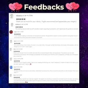 Infographic titled 'Why Choose Me?' highlighting the benefits of choosing Medium Aura. Features: 17+ years of spiritual experience, highly accurate and honest insights, a compassionate safe space for clients, and trust from repeat customers. Mistic galaxy background.