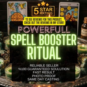 Powerful Spell Booster Ritual | Supercharge Any Casting | Amplify Results and Accelerate Manifestation Energy