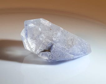 Papagoite in Window Quartz Double terminated Twin Crystal Master Teacher, 87 carat, izida
