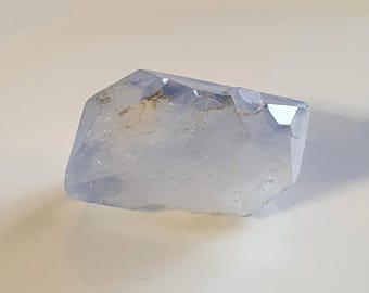 Papagoite in Quartz Trigger Crystal Self-healed, 149 carat, Soul Healing, izida